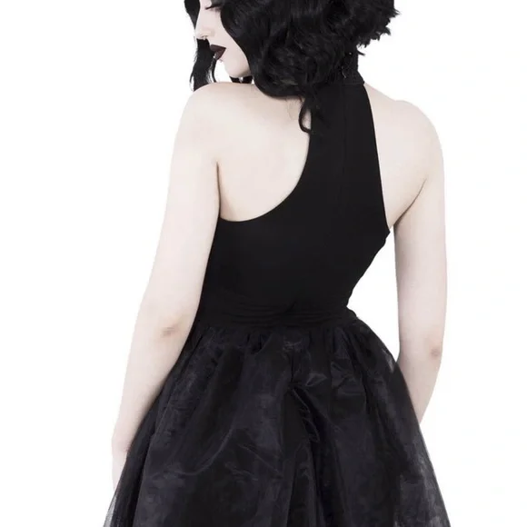 Killstar Nyte Nymph Party Dress - Picture 2 of 4